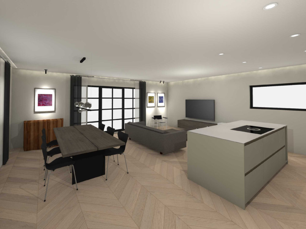 Visualisierun-Wohnzimmer-Küche-BS2